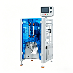 Machine d'emballage verticale automatique ABBA-320 multi-modèles pour aliments, snacks, noix, riz soufflé, boulettes, quincaillerie et granulés - Product Image 2