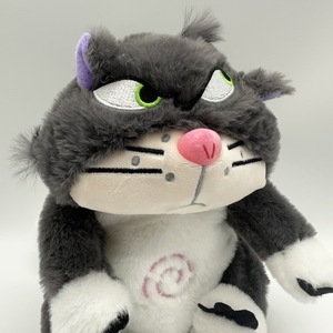 Peluche <span class=keywords><strong>di</strong></span> gatto Lucifer con <span class=keywords><strong>occhi</strong></span> inclinati, modello transfrontaliero, per bambini dai 14 anni in su, con funzione musicale, imbottito in cotone PP, 29x19x18cm, caldo e accogliente - Product Image 3
