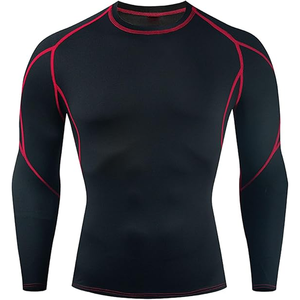 ชุดกีฬาแขนยาวรัดรูปสำหรับผู้ชายชุดกีฬาสำหรับ BJJ ยิมและเทรนนิ่ง - Product Image 1