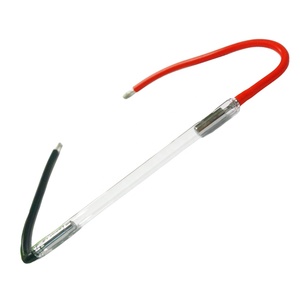 Repuestos para equipos médicos de belleza láser IPL Nd YAG: Tubo de lámpara de flash de xenón con lámpara de cristal de cuarzo dopado con cerrium - Product Image 5