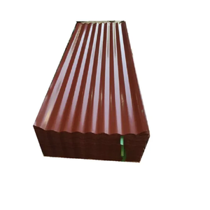 Tôles de toiture en acier ondulé durables, galvanisées et colorées pour la construction moderne - Product Image 5