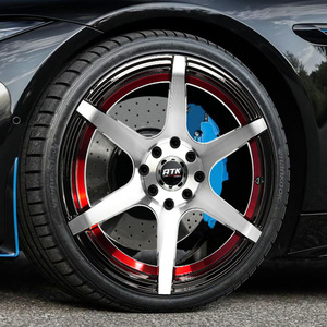 Jantes de voiture neuves en alliage d'aluminium moulé de haute qualité, 15 pouces, design maillé, PCD 100/114.3mm, modèle ET0 AK16, garantie 36 mois - Product Image 1