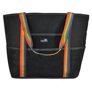 Sac de sport, de piscine et de plage en maille, polyvalent, facile à transporter, avec poche pour chaussons, idéal pour la douche et le rangement - Product Image 2