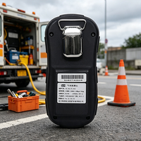 Détecteur de gaz portable 4-en-1 (O2, LEL, CO, H2S) pour cuisine de restaurant, station GPL, égouts et espaces confinés