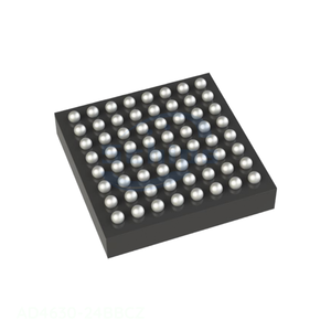 Data Acquisition Manufacturer Channel Electronic Component Chip AD4630-24BBCZ 24 BIT, 2 MSPS, DUAL 64 FBGA, CSPBGA - Product Image 1
