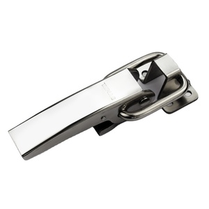 Cerradura de manija de pestillo de palanca pulido de acero inoxidable 304 de alta resistencia para maquinaria de construcción horno congelador con alta fuerza de bloqueo - Product Image 4