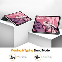 Étui intelligent anti-rayures avec fonction veille/réveil automatique pour tablette Lenovo Legion Y700 Gen1 Ge2 Gen3 Gen4 Gen5, support multi-angles, étui fin pour tablette