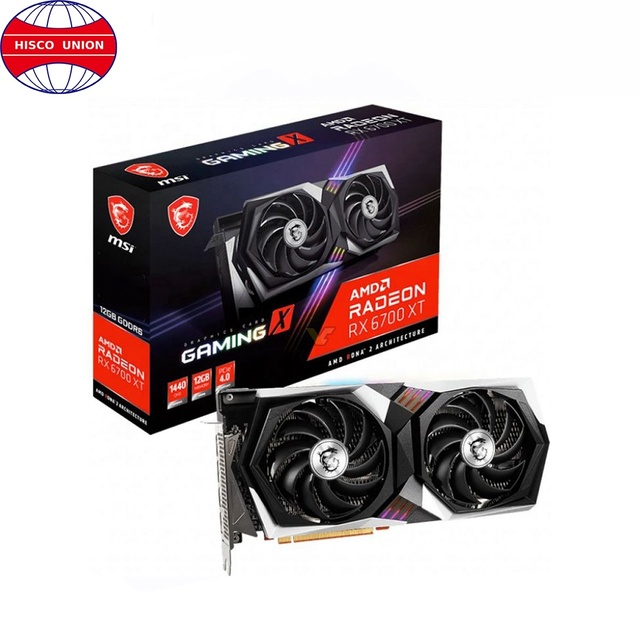 Original New in Stock for MSI Radeon RX 6700 XT 12GB GAMING X GDDR6 Graphics Card