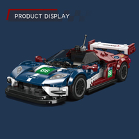 Mould King 27103 LeMans Endurance Racing Car Puzzle Toys Bricks Kits MOC Model Display Box Building Blocks Sets Christmas Gift