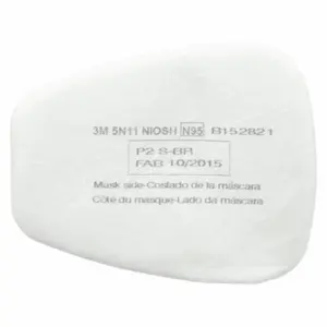 Highly Efficient Design NIOSH Approved 3M Particulate Filter 5N11 N95 Versatile Protection