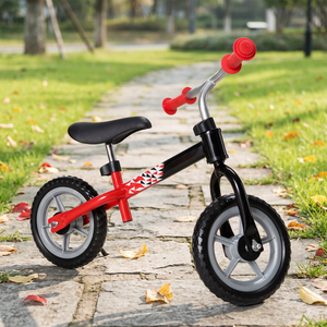 Istaride 10 Inch Kids Balance <b>Bicycle</b> Velo D'Equilibre Adjustable High Saddle 2-6 Year Old Children Push <b>Bicycle</b> - Product Image 1