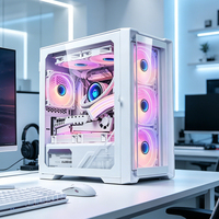 Computadora de Escritorio para Juegos AMD Ryzen 7 7800X3D RTX 4070 Ti Super, Máquina Gamer con Refrigeración por Aire, Sistema de Juego para PC