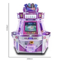 Machine de jeu vidéo d'arcade à jetons pour Bobby Party Insert Coins 5 billets de joueur échangeables contre des jouets Capsule Ball