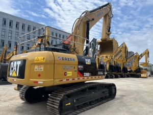 Excavadora de orugas largas CAT 336D2L usada original Caterpillar 336D2L con cucharón estándar, excavadora de servicio pesado para construcción y canteras - Product Image 1