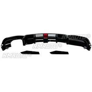 Kit de Carrocería para BMW F30 2012-2019, Alerón Trasero para BMW F30, Negro Brillante con Luz, Estilo MP, Divisor de Parachoques, Accesorios para Automóviles - Product Image 6