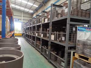 Jungheinrich piezas de la carretilla elevadora neumático de la PU de polietileno de 82x70-74-13 carga modelo de rueda de JH50440837 parte No.50440837 - Product Image 4