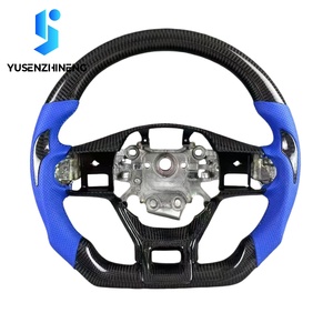 Volant de voiture en fibre de carbone forgé sur mesure avec LED pour <span class=keywords><strong>Kia</strong></span> K5 <span class=keywords><strong>GT</strong></span> <span class=keywords><strong>Line</strong></span> Optima4 Forte Chauffant 2022 2025 2026 Cerato Seltos <span class=keywords><strong>Sportage</strong></span> - Product Image 4
