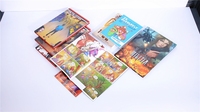 Bande dessinée à couverture rigide de vente chaude belle histoire avec papier fantaisie et offset recouvert d'une couverture rigide luxueuse