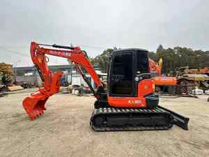 Machine de construction de marque supérieure, excavatrice KX163 d'occasion, excavatrice de marque supérieure - Product Image 6