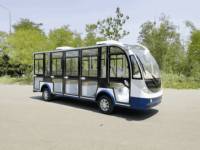Autobús Eléctrico Profesional de Lujo para 14 Pasajeros, Moderno, para Transporte Turístico, Velocidad de 45 km/h, Autonomía de 80-100 KM