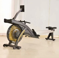 Máquina de entrenamiento de ejercicio comercial, equipo de gimnasio, remo, parada de viento