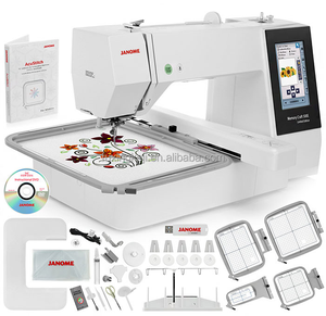 Máquina de Bordar Computarizada Independiente Janome <span class=keywords><strong>Memory</strong></span> <span class=keywords><strong>Craft</strong></span> <span class=keywords><strong>500E</strong></span>, la Más Grande para el Hogar, Tamaño Máximo de Bordado de 200 x 280 mm - Product Image 2