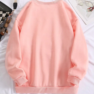 Pull à col rond tendance personnalisé pour femmes et bébés Noël avec broderie d'arbre de Noël en paillettes Pull brillant - Product Image 2