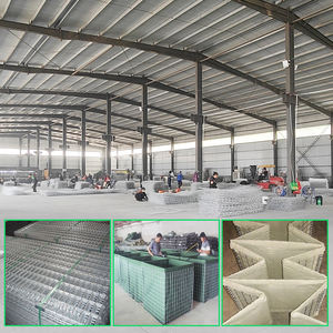 Yüksek Mukavemetli <span class=keywords><strong>Gabion</strong></span> Kutusu <span class=keywords><strong>8x10</strong></span> Tip 83mm Örgü 27 30mm Tel Çapı Çinko Kaplama ve 39mm Takviyeler ile Eğim Stabilizasyonu için - Product Image 3