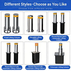 Barrera de Tráfico Automática Hidráulica, 36V, Acero Inoxidable 304, Protección IP67, Barrera de Estacionamiento Ligera M68 - Product Image 5