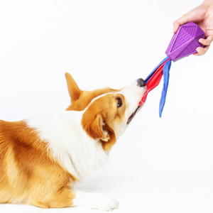 Jouet pour chien Diamond Meteor, taille moyenne, interactif, en caoutchouc, pour la dentition et les soins dentaires - Product Image 4