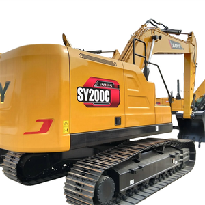 Venta caliente usado SANY SY200C excavadora sobre orugas hidráulica agrícola de 20 toneladas con motor FUSO modelo 2024 - Product Image 1