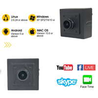 Caméra USB CMOS Mini HD 8MP pour Machine de Jeu d'Arcade, Angle Vertical 105°, Résolution 4K Couvrant Tout l'Écran, En Stock, Fourniture Directe Usine