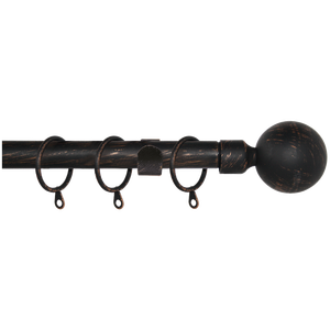 ม่านเลื่อนหยดน้ำตาขนาด120/210ซม. 'sphera'-นิกเกิลซาติน - Product Image 1