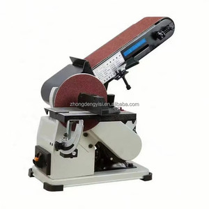 Ponceuse à bande et disque électrique pour le travail du bois, 450W, qualité industrielle, avec bande de 4 po de largeur et disque de 9 po, idéale pour le bricolage - Product Image 3