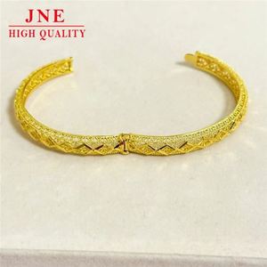 Cross-Border Hot New Vietnam Or Creux Diamant Motif Boucle Bracelet <span class=keywords><strong>Aliexpress</strong></span> <span class=keywords><strong>Bijoux</strong></span> En Gros - Product Image 1