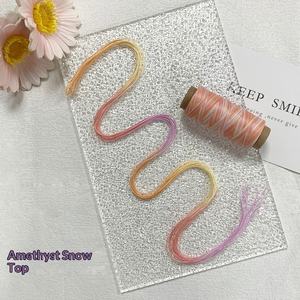 ไหมแว็กซ์แบนยี่ห้อ Yigao ขนาด 0.4 มม. 0.5 มม. ย้อมสีแบบแบ่งส่วน หลายสี สำหรับงานฝีมือ DIY ด้ายถักพิเศษ - Product Image 4