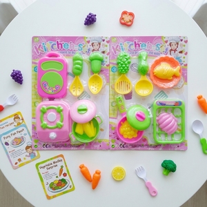 Juego de cocina de comida <span class=keywords><strong>para</strong></span> <span class=keywords><strong>niñas</strong></span>, juguete barato de cocina <span class=keywords><strong>para</strong></span> cocinar frutas y verduras - Product Image 2