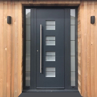 Portes d'entrée résidentielles de luxe en acier forgé anti-effraction pour villas et maisons – Fournisseur d'articles de sécurité