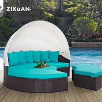Chaise longue de jardin en aluminium pour hôtel, mobilier d'extérieur moderne, résistant à l'eau, style nordique, pour piscine et terrasse