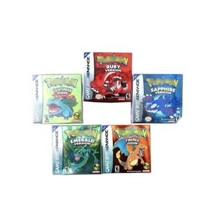 Phiên Bản Hot Cho Gba Trò Chơi Thẻ Ntsc/USA Pokémon Trò Chơi <span class=keywords><strong>Video</strong></span> Cho Bé Trai Tiếng Anh Ngôn Ngữ Vỏ Nhự<span class=keywords><strong>a</strong></span> Trường Hợp Với Hộp - Product Image 3