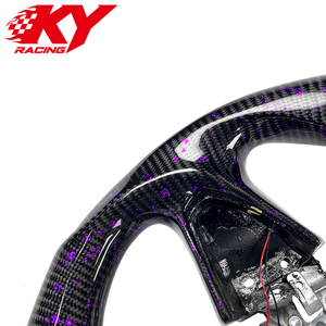 พวงมาลัยคาร์บอนไฟเบอร์ LED RPM แบบกำหนดเองได้ เหมาะสำหรับ Infiniti Q50 Q50s Q60 Q70 G37 - Product Image 2