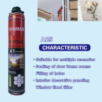 CHUANG MEI SHI A25 900g 750ml Mastic polyuréthane multifonctionnel monocomposant pour le travail du bois et l'étanchéité des portes