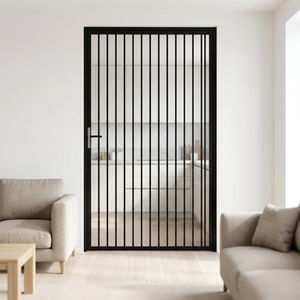 <span class=keywords><strong>Porte</strong></span> coulissante <span class=keywords><strong>pliante</strong></span> rétractable en acrylique transparent avec cadre en aluminium et isolation thermique en <span class=keywords><strong>PVC</strong></span> pour cuisine, escalier, extérieur - Product Image 2