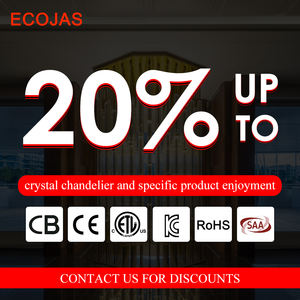 ECOJAS Modern liontin akustik lampu untuk dalam ruangan, Cafe Wine Bar suasana tenang LED NRC 0.85 tingkat suara dapat diatur - Product Image 5