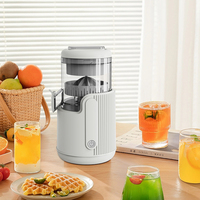 Blender Mini Portabel Isi Ulang Daya USB, Alat Dapur Rumah Tangga OEM, Blender Makanan Plastik Kecil, Pembuat Smoothie