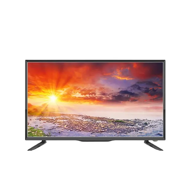 2024 pabrik Guangzhou harga termurah TV LED 43 inci 32 inci-75 inci TV pintar ukuran besar televisi pintar