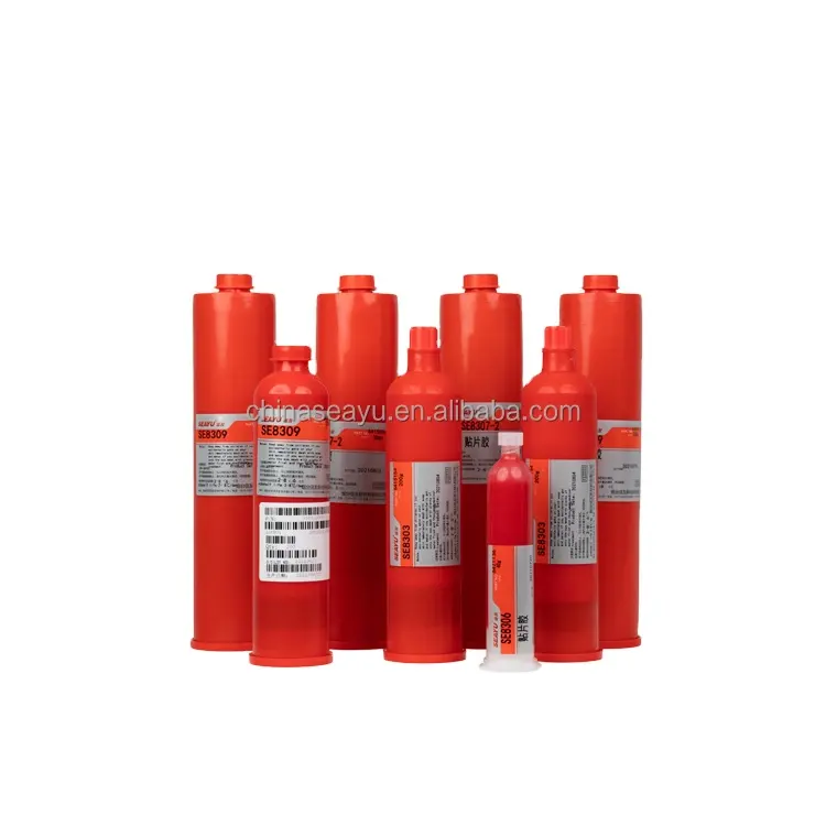 SE8307-2 SMT Epoxidharz kleber roter Kleber für SMD LED Patch PCB Stentil Druck roter Kleber