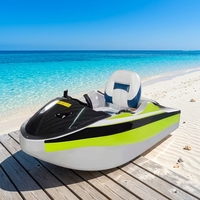 Mini Jet Ski Bateau à Grande Vitesse avec Batterie au Lithium, Plaisir Nautique, Planche de Surf et Bateau de Karting – Vente Directe Usine