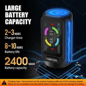 <span class=keywords><strong>Ambition</strong></span> Seher Potente motor sin núcleo 2,2-4,2mm Carrera ajustable Máquina de tatuaje inalámbrica profesional Pluma con agarre de 42/34mm - Product Image 4