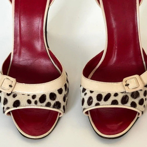 Custom Stiletto Women Peep Toe Big Size 45 High Thin Heels <b>Leopard</b> <b>Print</b> Sandals Dress on Wide Fit <b>Pumps</b> Shoes - Product Image 5